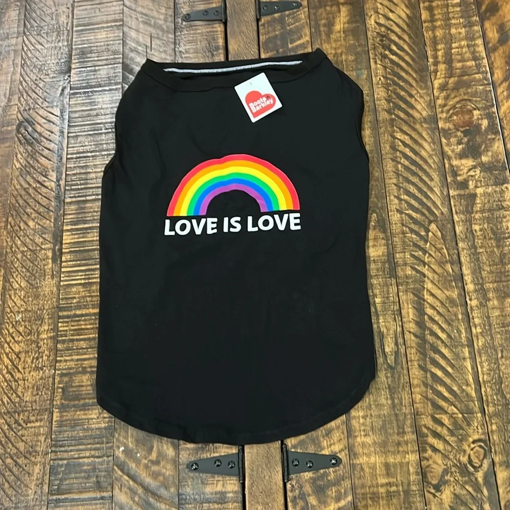 Pride Dog & Cat tank by Boots & Barkley size L/XL